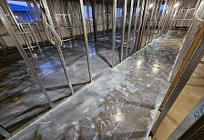 Строительство офиса 600 м2 в каркасном строении из сэндвич панелей